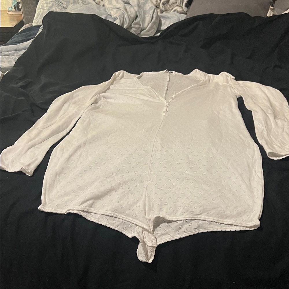 Elegant White Women's Top